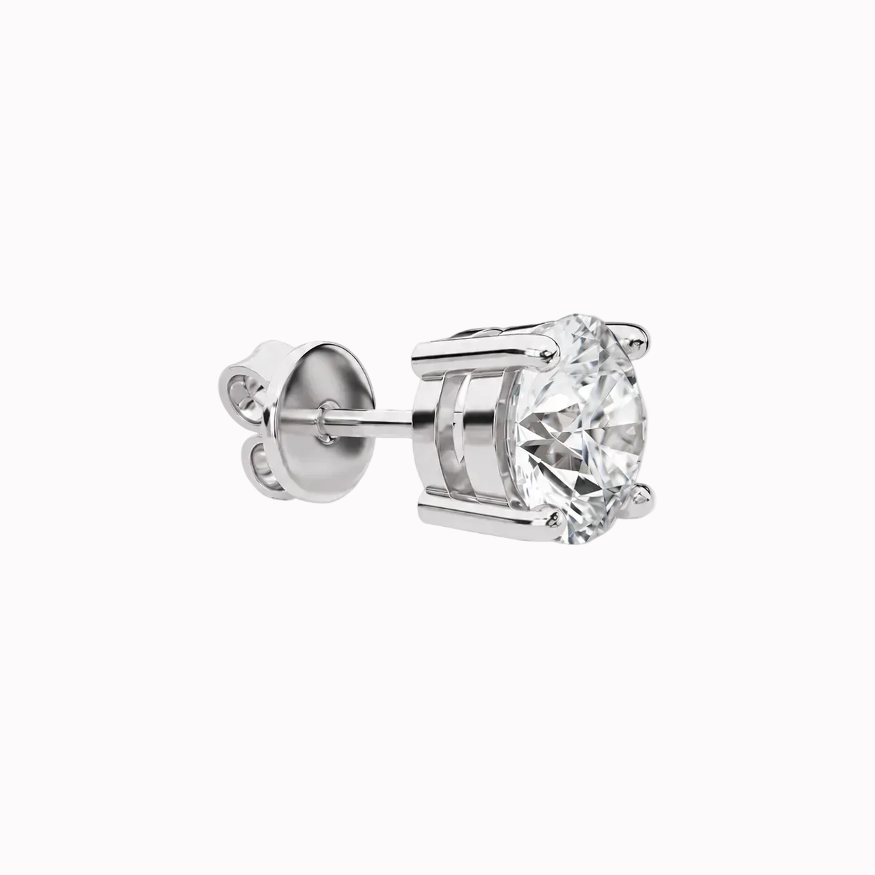 Aurelia - Round Cut Stud Earrings