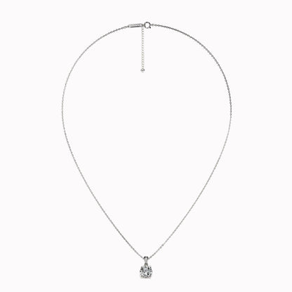 Aurora - Solitaire Round Cut Necklace