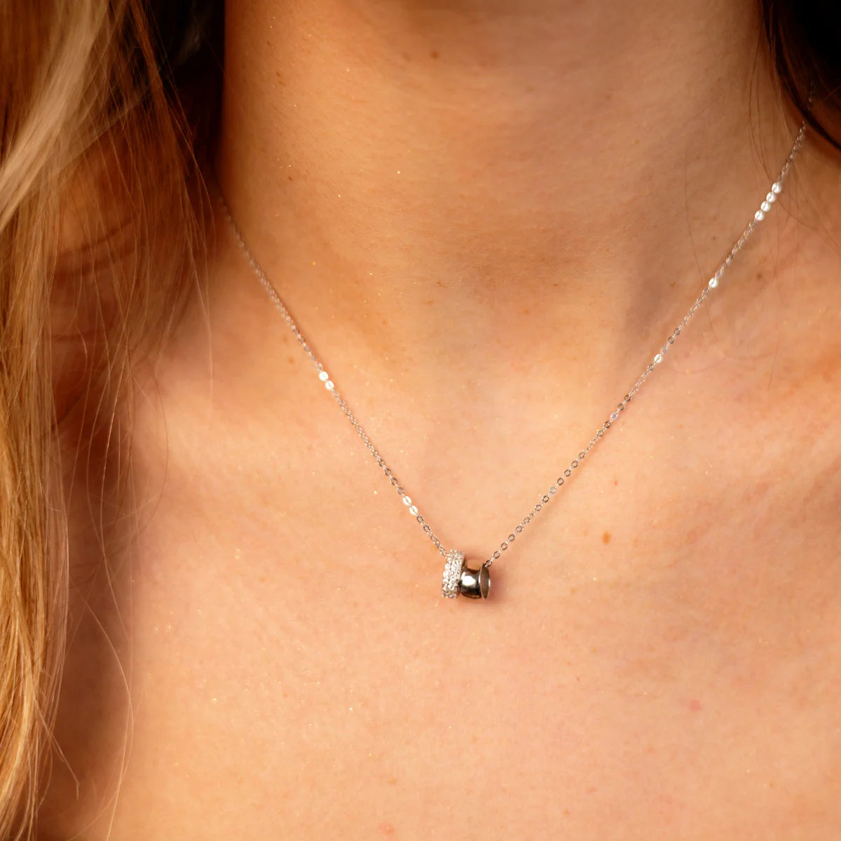 Allegra -  Round Cut Necklace