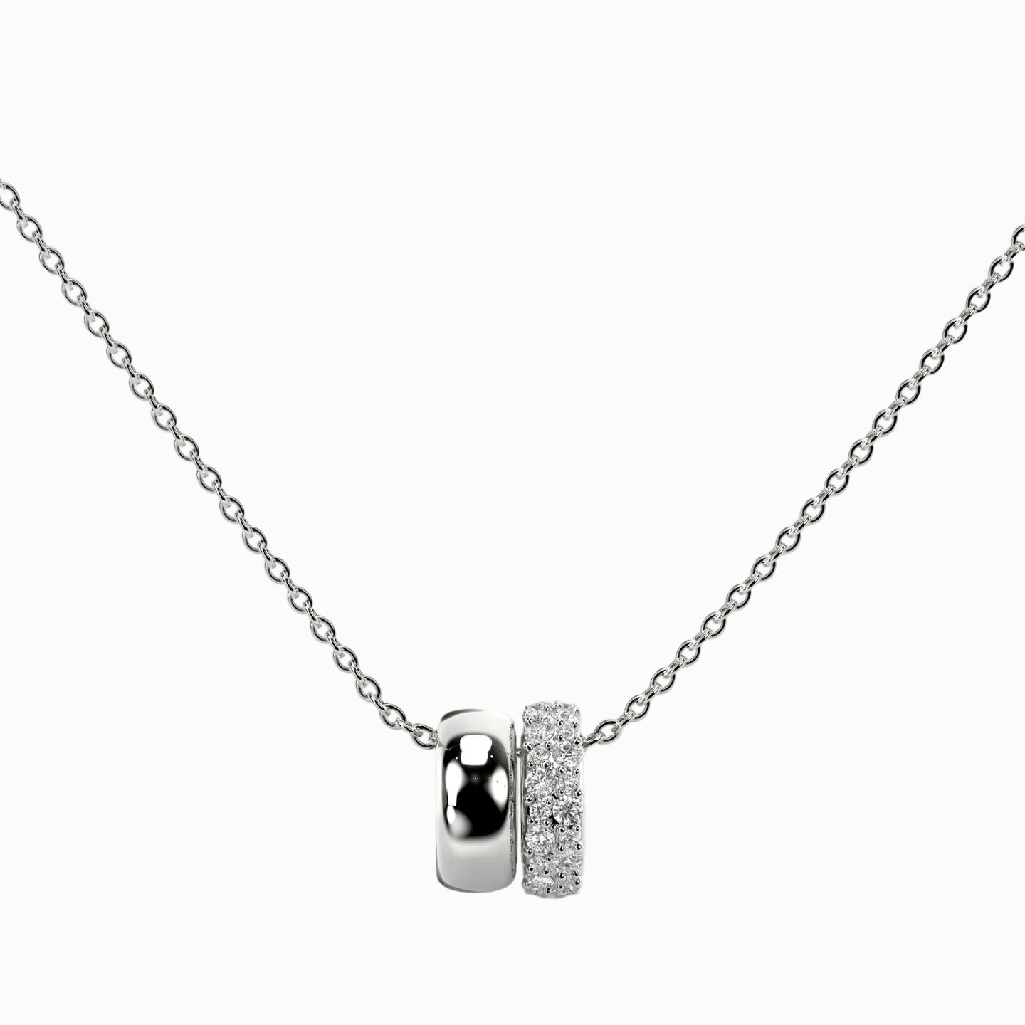 Allegra -  Round Cut Necklace