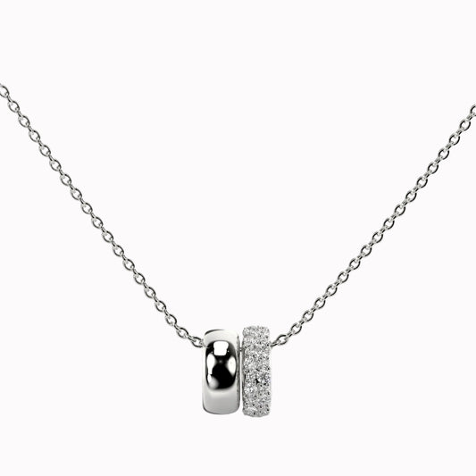 Allegra -  Round Cut Necklace